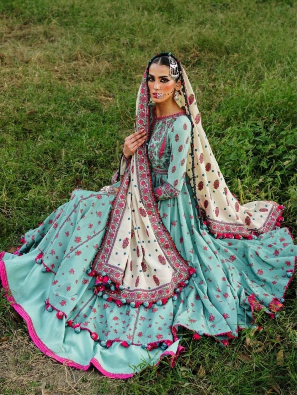Hussain Rehar Designer Dress